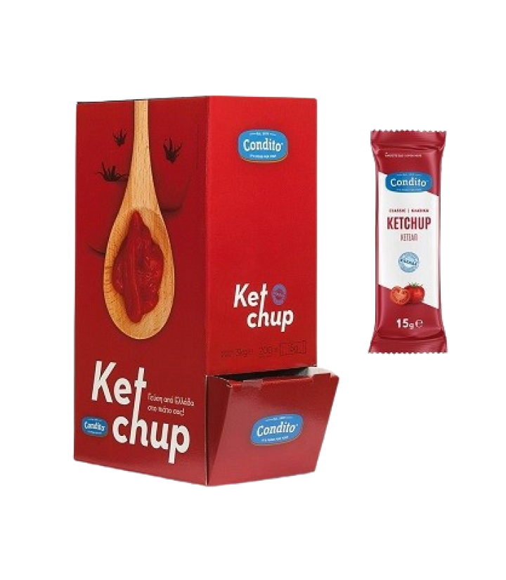 KETCHUP CONDITO PORTIONS 200*15ml