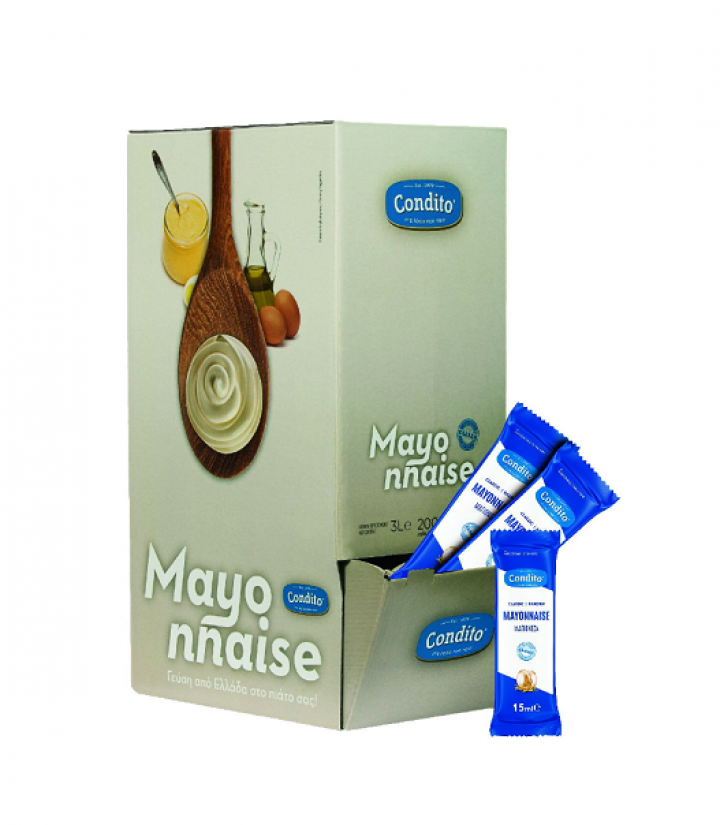 MAYONNAISE CONDITO PORTIONS 200*15ml